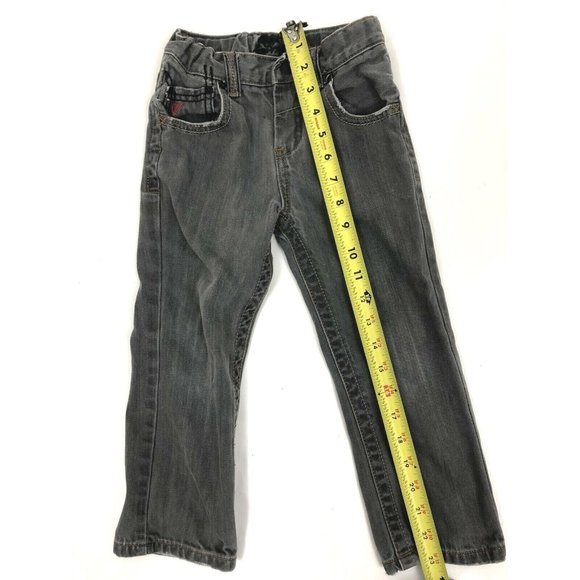 Quicksilver Girls Toddler Jeans Pants 4T Black Charcoal Stonewash Skinny Leg - Picture 11 of 12